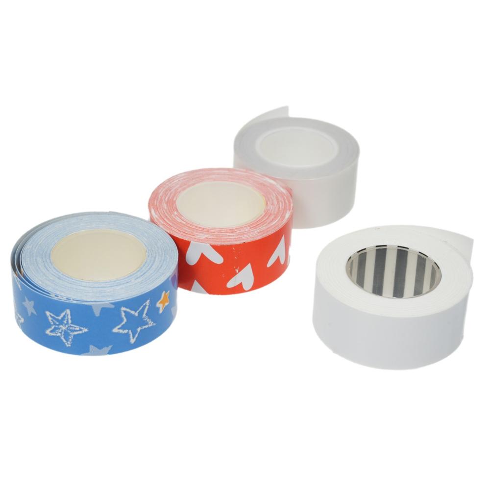 Basic Office |   1 Roll Thermal Label Skicker Label Tape Compatible with King Jim TEPRA LR5C Labeler Cute Thermal Paper Print Tape 15mm*4m Basic Office Basic Office