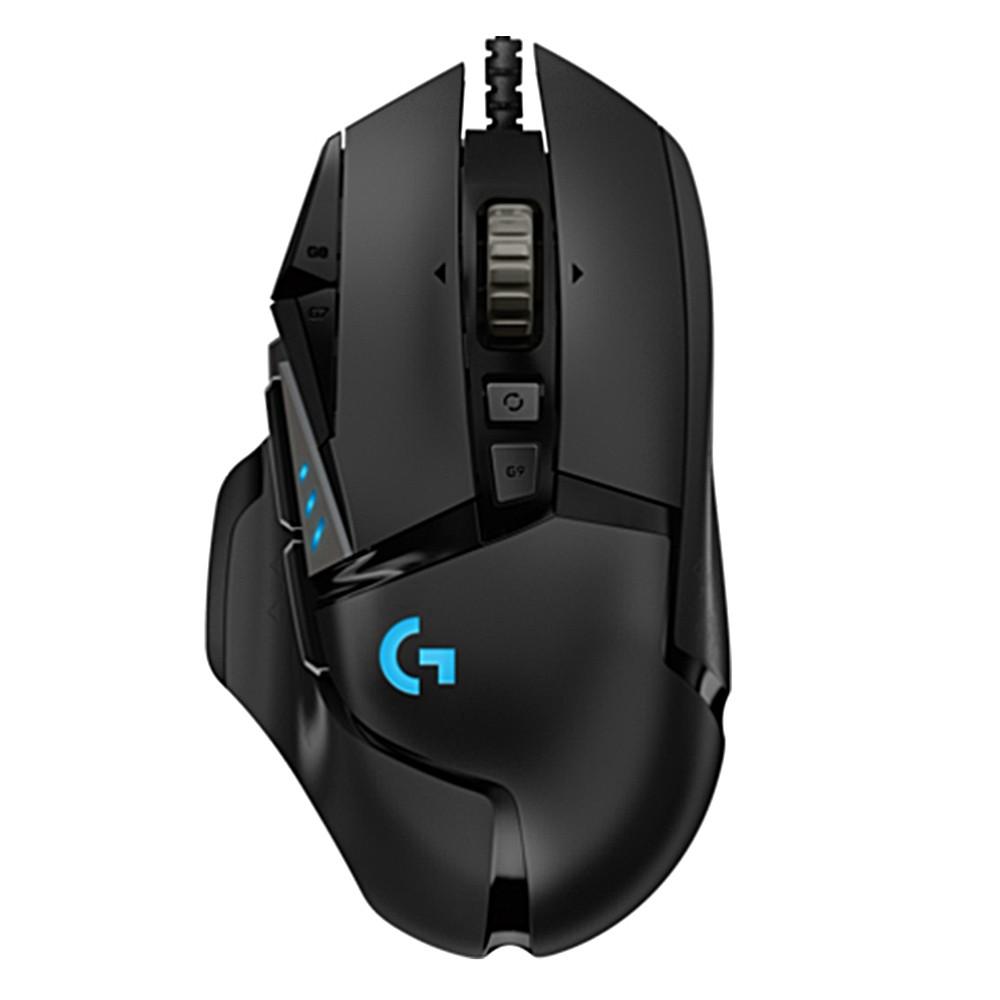 Keyboards & Mouse |   Logitech G502 HERO Wired Gaming Mouse with Adjustable Weights 25K HERO Sensor 25600DPI RGB 11 Programmable Keys Backlight Dual Mode Scroll Wheel Computer Peripherals Keyboards & Mouse