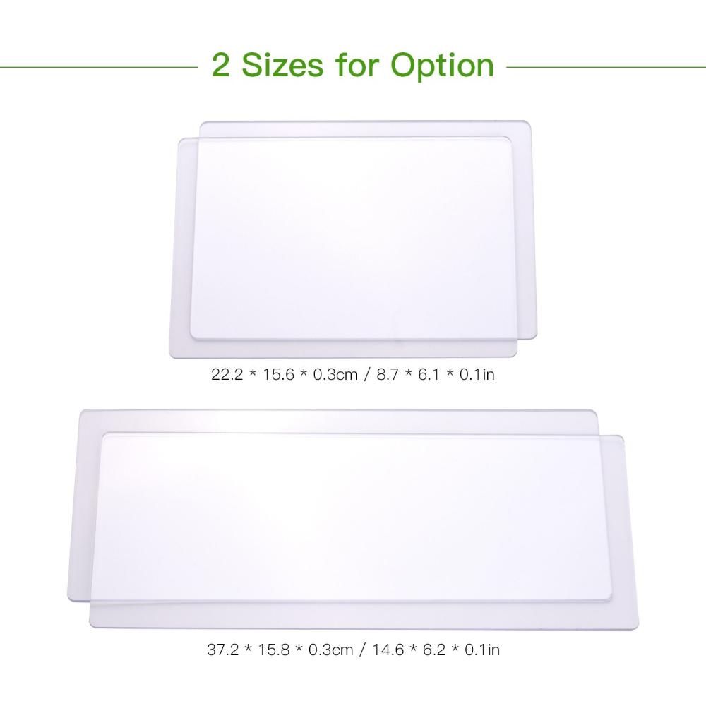 Office Electronics |   2pcs Transparent Cutting Pad Accessory Office Electronics Office Electronics