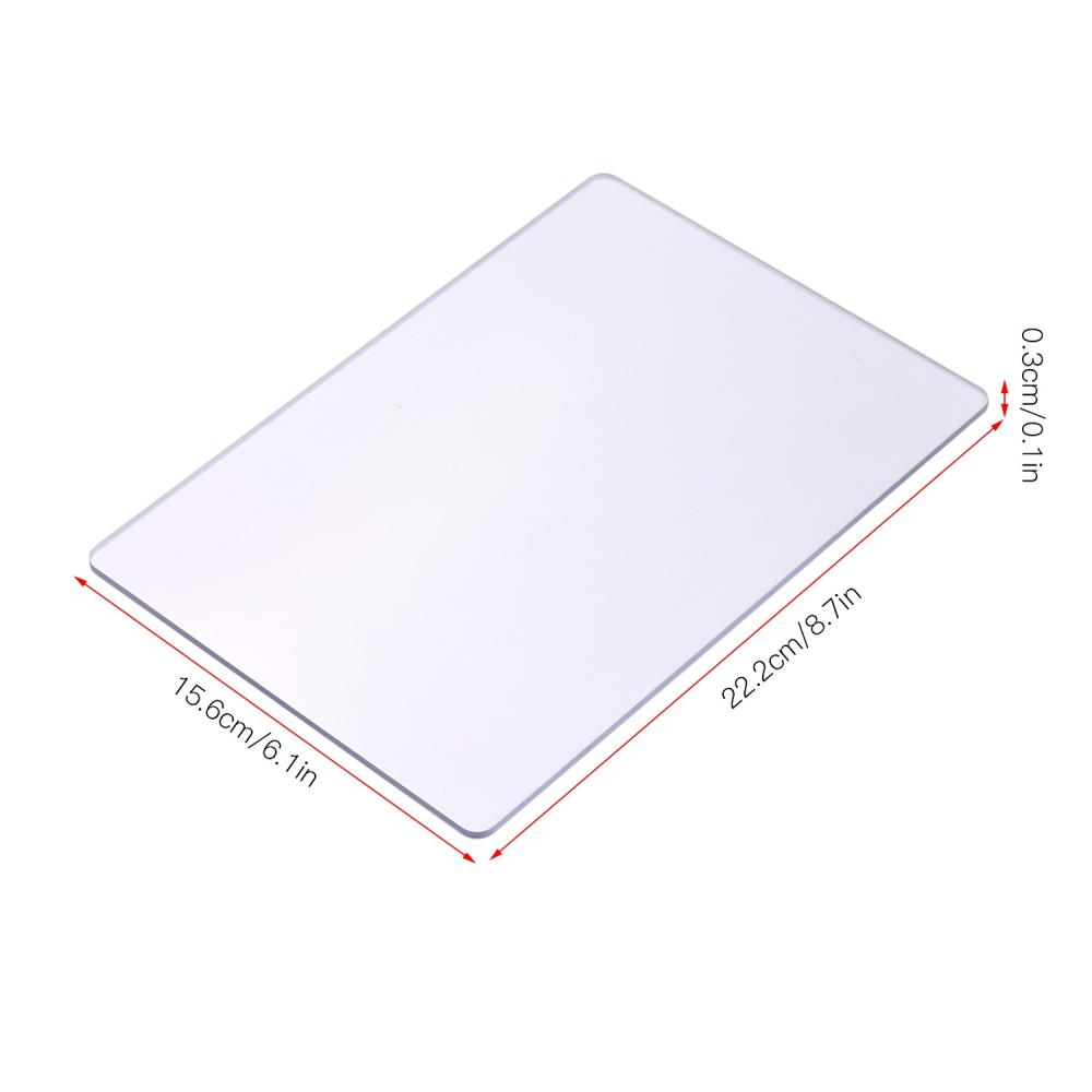 Office Electronics |   2pcs Transparent Cutting Pad Accessory Office Electronics Office Electronics