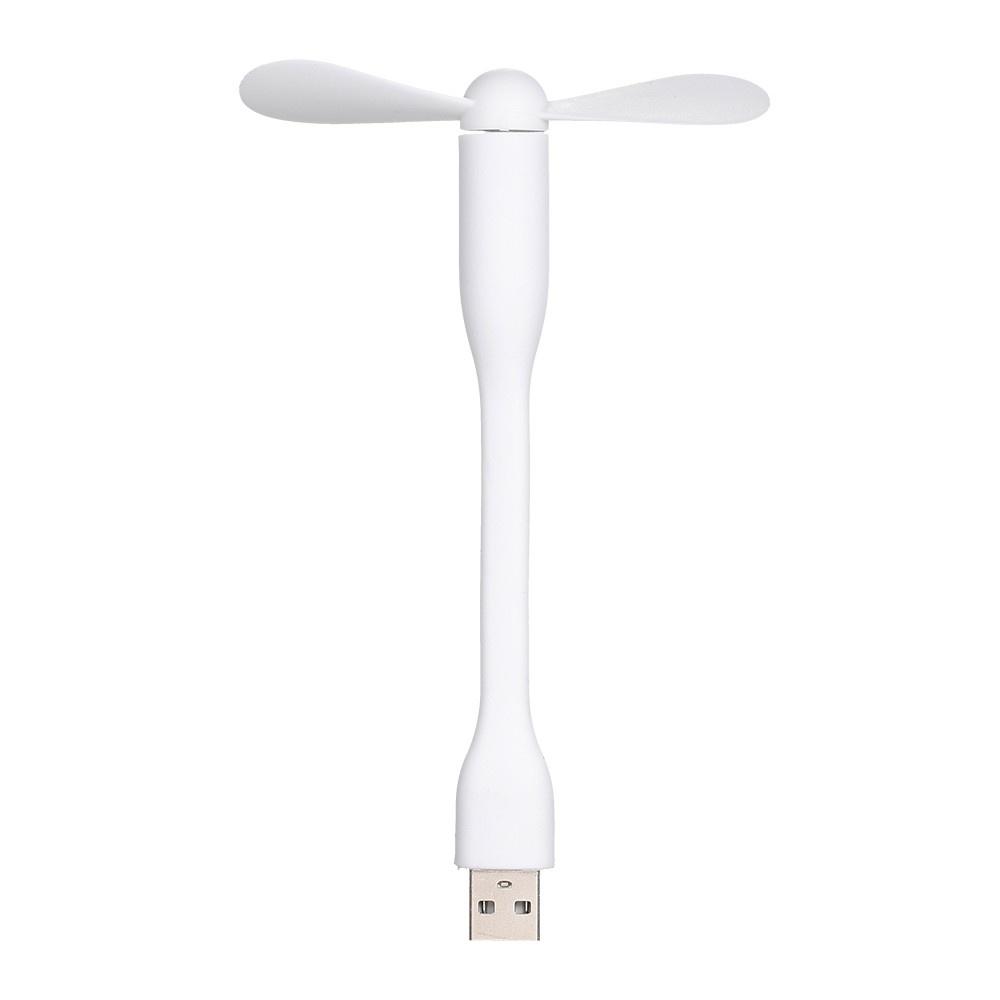 Others |   Mini USB Fan + Type-C Phone Fan Portable Cooling Fan Flexible Cooler for Type C Devices Laptop(White) Computer Peripherals Others