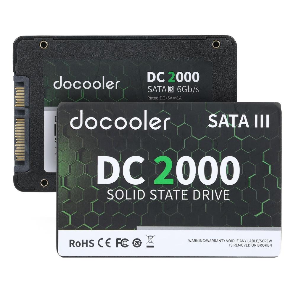 Solid State Drives |   docooler DC2000 2TB 2.5 inch SSD Internal Solid Stable Drive SATA III Interface Fast Read&Wirte Speed for PC Laptop Drives & Storage Solid State Drives