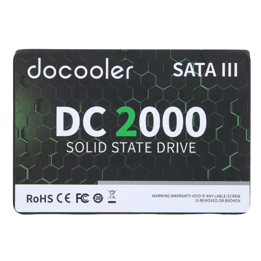 Solid State Drives |   docooler DC2000 2TB 2.5 inch SSD Internal Solid Stable Drive SATA III Interface Fast Read&Wirte Speed for PC Laptop Drives & Storage Solid State Drives