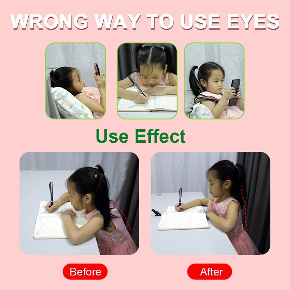 Earphone & Microphone |   Smart Sensor Eye Protection for Kids Reading Posture Corrector Seating Posture Reminder Trainer Computer Peripherals Earphone & Microphone